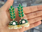 Meenakari Earring (ER21 GREEN)