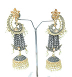 Meenakari Earring (ER23 GREY)