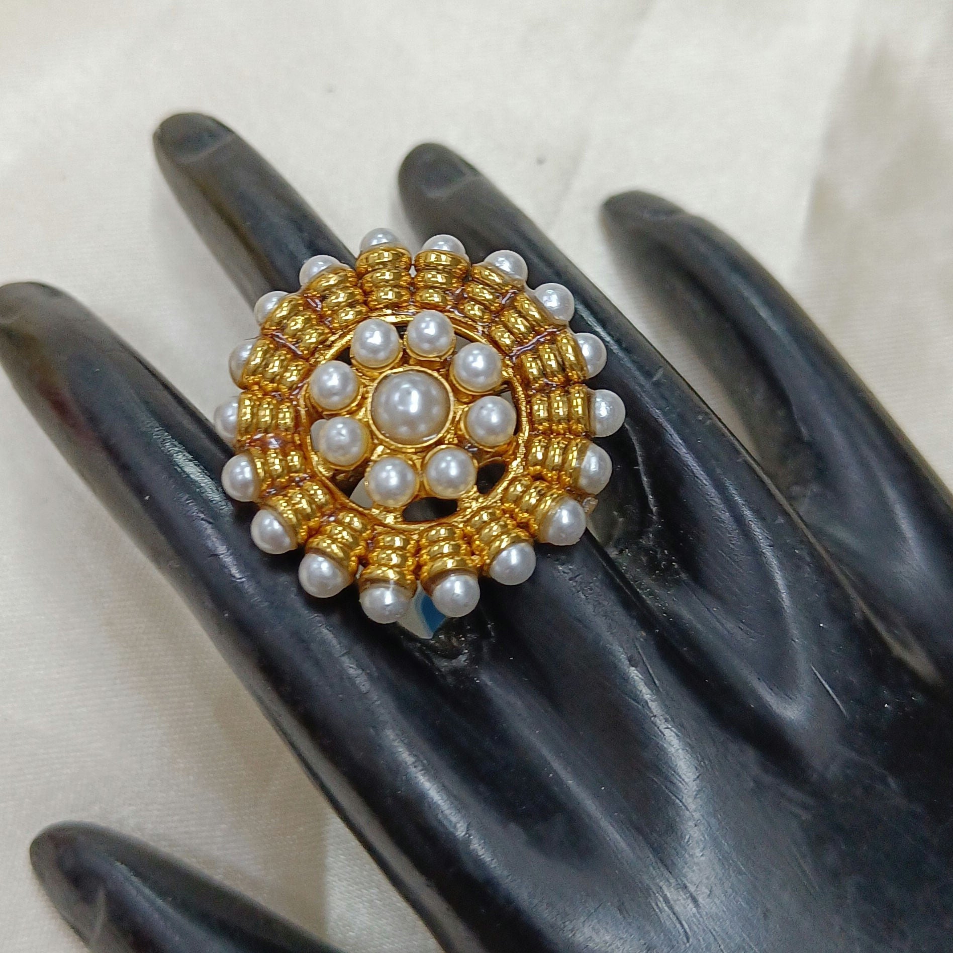 Gold Plated Ring - Artificial Ring from Knight Angel Jewels