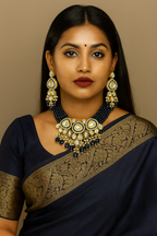 Premium quality kundan choker set