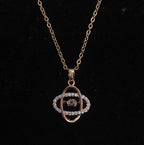 Subtle Rhythm Pendant Chain Necklace